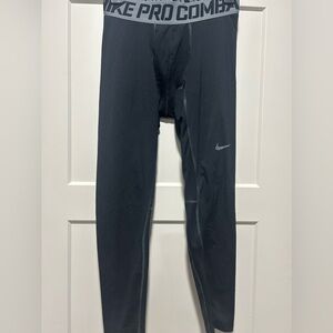 Men’s Size Nike Pro Black Athletic Training Pants $10
